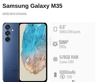 SAMSUNG M35 8/256