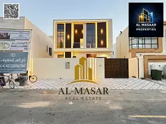 Excellent villa in Al Zahiyah area, Ajman. Unique design. Freehold ownership for all nationalities.