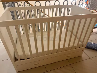 Baby crib with drawers Ikea