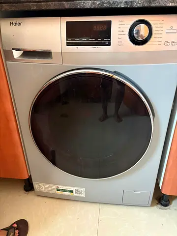 Haier 8kg/5kg Washer Dryer Front Load Washing Machine - Good Working Condition