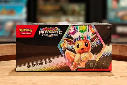 Pokemon Prismatic Evolutions Surprise Box