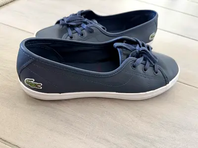 Navy Lacoste Casual Sneakers - Womens, EU 39 / UK 5.5