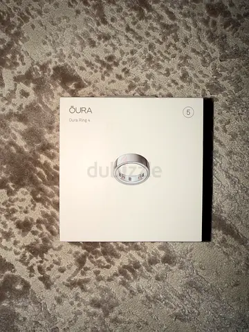 Oura ring Gen 4, silver Size 5