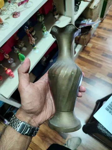 Small Vintage Brass Decorative Vase