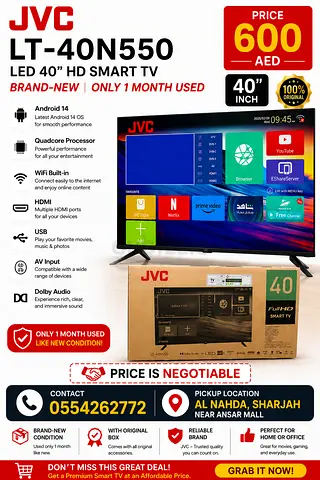 JVC led available for just 600