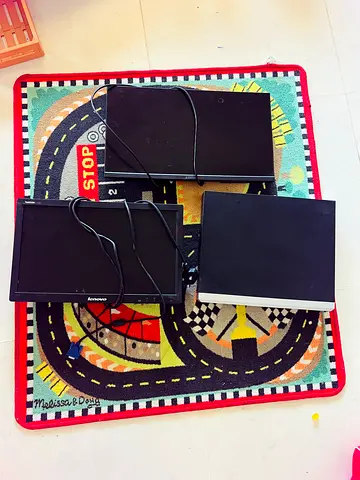 Hikvision Video Recorder with 2 Monitors
