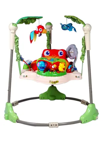 Baby Jumper/Activity Exersaucer with Toys - Good Condition