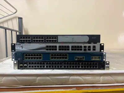 Bundle of Rackmount Network Switches - 24/48-Port Mixed Brands