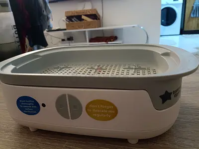 Compact Electric Baby Bottle Sterilizer and Dryer - Good Condition