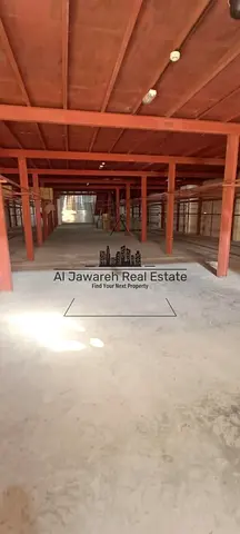Mezzanine warehouse for annual rent in Umm Al Quwain, located in a practical industrial area with easy access to main roads. It is an excellent