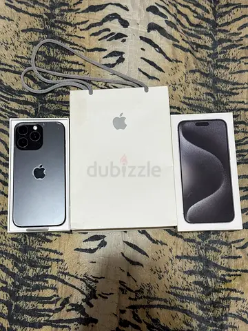 iPhone 15 Pro Max 512gb Tdra with box