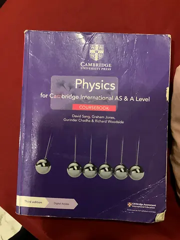 Physics A level coursebook