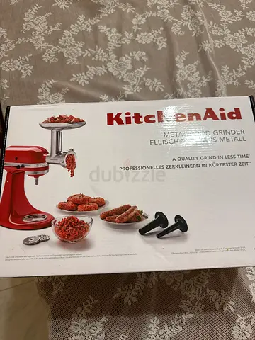 KitchenAid Metal Food / Meat Grinder Attachment (for stand mixer) - Good Condition