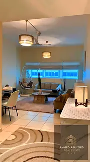 Two-bedroom apartment with living room, fully furnished, for annual rent - Al Rashidiya 3 - Ajman On
