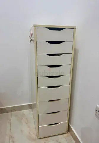 IKEA Alex 9 Drawer Unit White