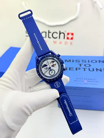 Omega swatch snoopy blue