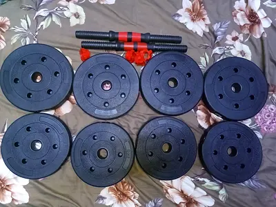 20 kg Adjustable Dumbbell Set with Plates and Bars (Home Gym)