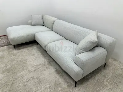 Perfect condition the loom collection lshape sofa