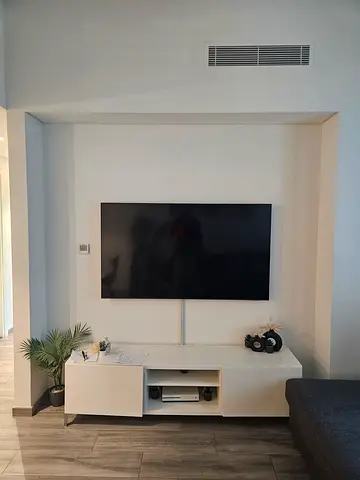 IKEA BESTÅ TV Bench Unit - White Gloss