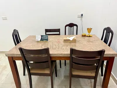 Dining Table with 6 Chairs