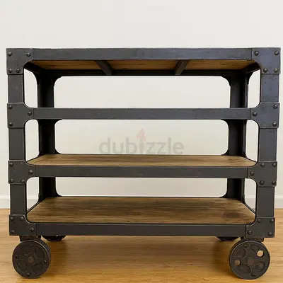 Vintage- 3 Tiers Storage Rack