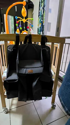 Moon Baby Crib Organizer and Diaper Caddy