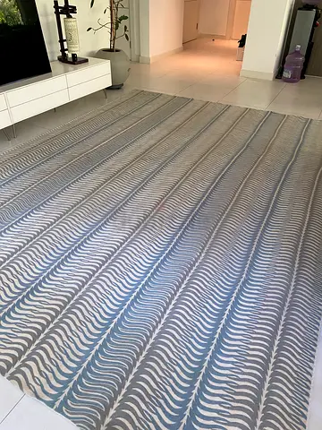 Handwoven carpet from The Rug Company designed by Allegra Hicks