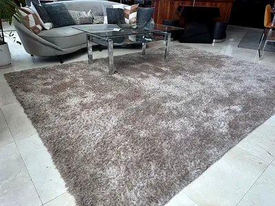 Huge Luxurious soft and fluffy area rug, 335x240cm