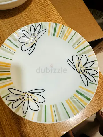 Royalford Floral Pattern Round Ceramic Dinner Plates bowls and small plates