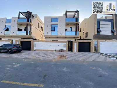 Luxury villa for sale, elegant design, with roof terrace, air conditioning, and registration fees.