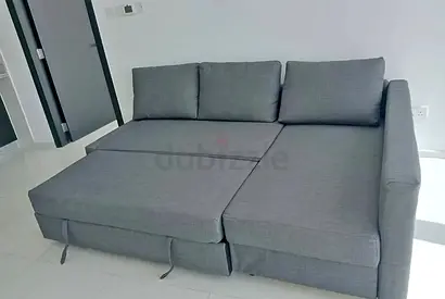 IKEA L shap Sofa store cum bed you can fix the storage