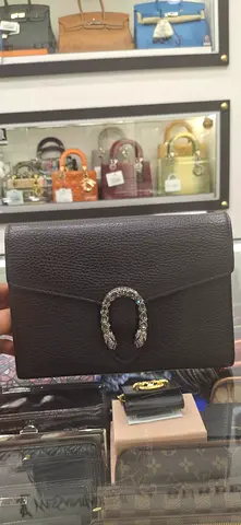 Gucci Dionysus Leather Shoulder Bag