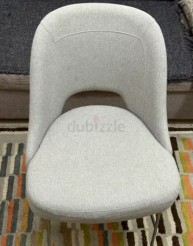 2XL Premium Dining Chairs x2 Grey Excellent Condition