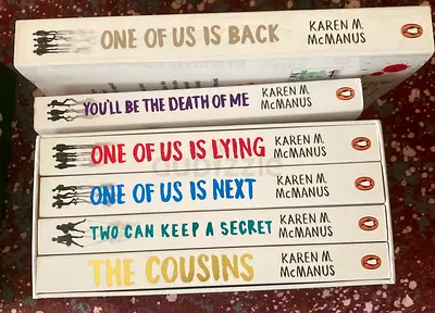 6 x Karen M. McManus books (paperback)