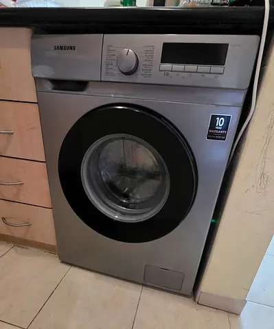 Samsung Front Load Washing Machine - 7kg, Silver