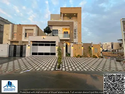 🏡 Luxurious VIP Villa with a Stylish Design 📍 Strategically Located near Mohammed Bin Zayed Road with easy access to Dubai and Sharjah