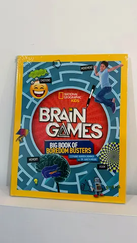 National Geographic Kids Brain Games Big Book of Boredom Busters