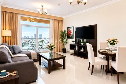 High-Floor 1BR | Downtown View | Furnished | Siraj Tower Arjan