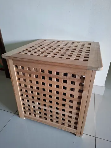 Wooden storage box