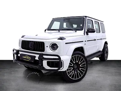 G63 GCC DOUBLE NIGHT PACKAGE - FULL EXT/INT CARBON + REAR MONITOR + 5 YEARS WARRANTY+SERVICE GARGASH