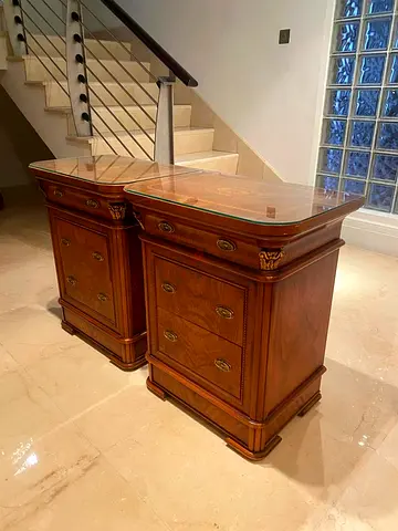 AN ORIGINAL CLASSIC ITALIAN SIDE TABLES FOR SALE!! SUPER HIGH QUALITY DIRECT FROM ITALY!!