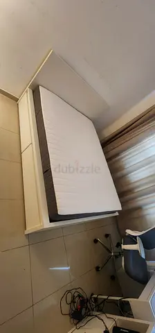 Ikea Queen size bed with mattress available in perfect condition