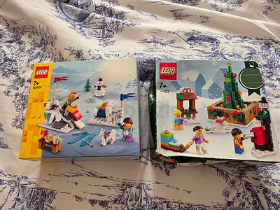 Retired Seasonal LEGO Bundle - Winter Sets 40424  40263