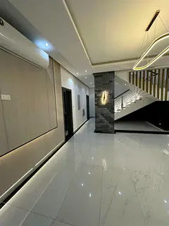 Villa for rent in Al Zahya, Ajman, 5BR, hall, majlis, maid’s room, 6 baths, covered parking, Azha 