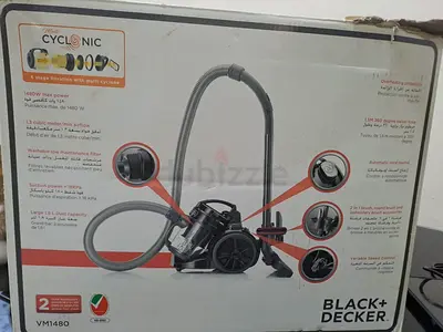 Black  Decker Multi Cyclonic Vacuum Cleaner VM1480