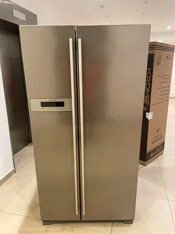 Stainless Steel Side-by-Side Refrigerator good working conditions free home delivery