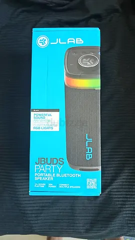 JLab JBuds Party Portable Bluetooth Speaker with 12H+ Playtime for sale