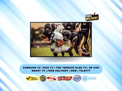 Samsung 75 Inch TV | The Terrace QLED TV | 4K UHD Smart TV | Free Delivery | New | 75LST7T
