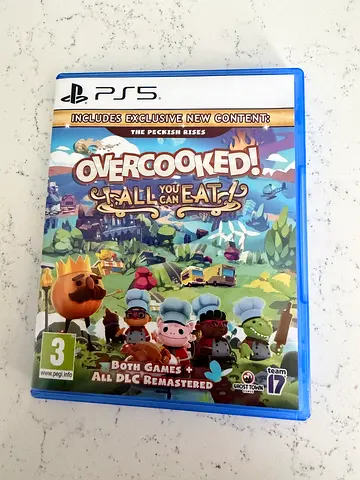 Overcooked PS5 as new