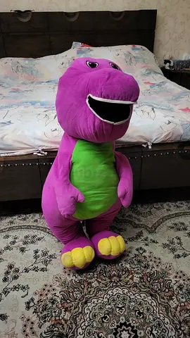 Large Barney Plush Toy - Good Condition
